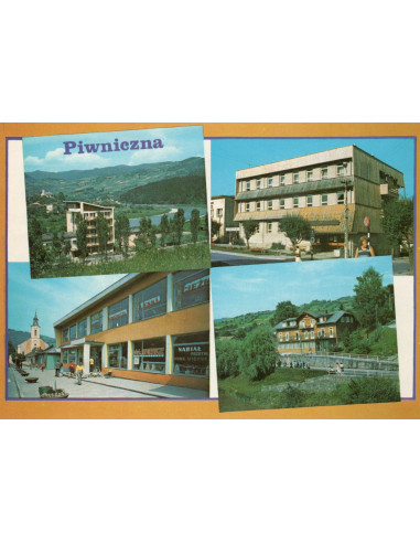 Pocztówka Piwniczna miasto