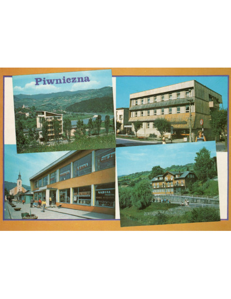 Pocztówka Piwniczna miasto