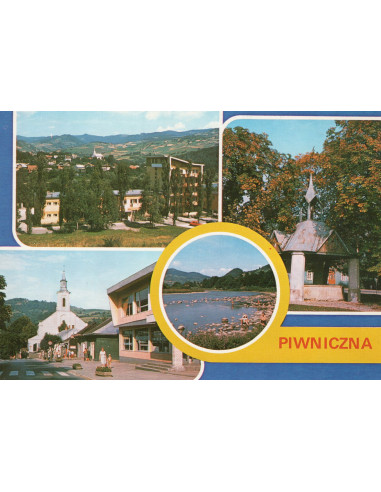 Pocztówka Piwniczna miasto