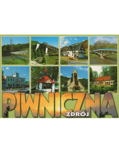 Pocztówka Piwniczna miasto