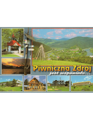 Pocztówka Piwniczna miasto