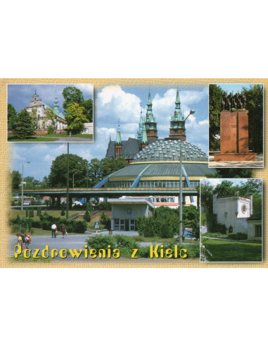 Pocztówka Kielce miasto