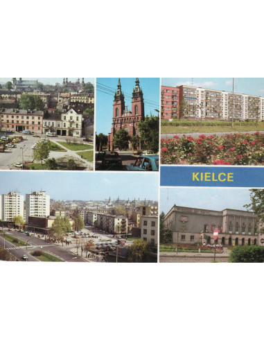 Pocztówka Kielce miasto