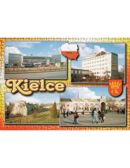 Pocztówka Kielce miasto