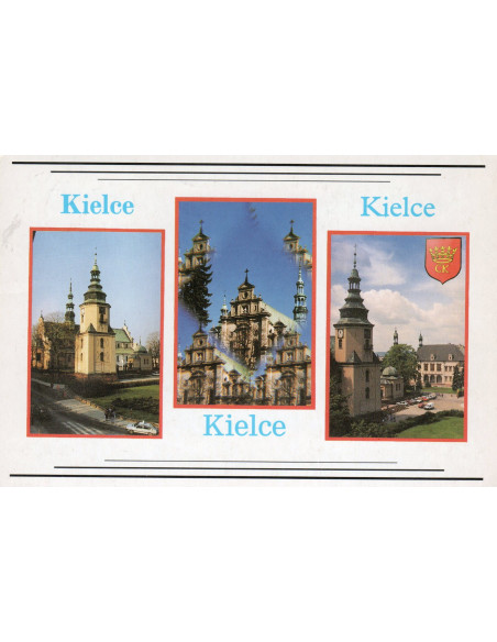 Pocztówka Kielce miasto
