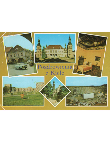 Pocztówka Kielce miasto