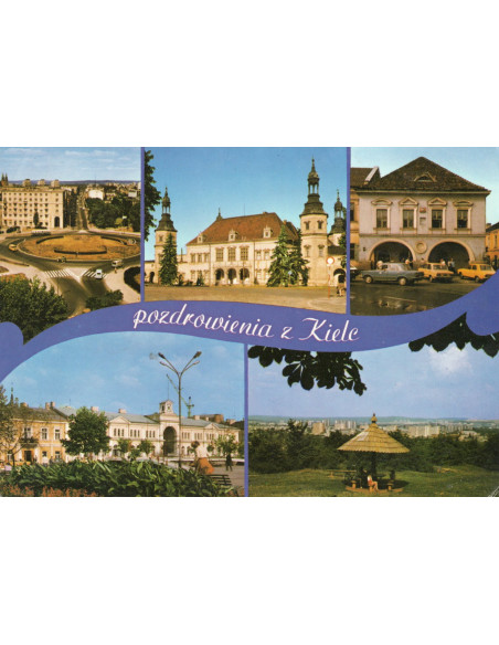 Pocztówka Kielce miasto