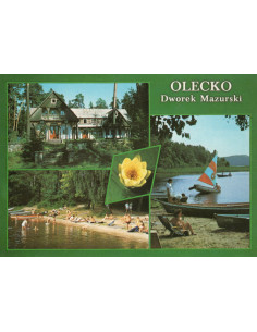Pocztówka Olecko miasto