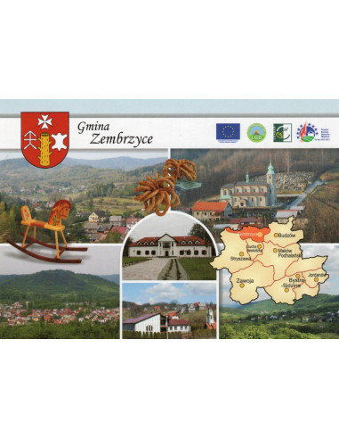 Pocztówka Gmina Zembrzyce