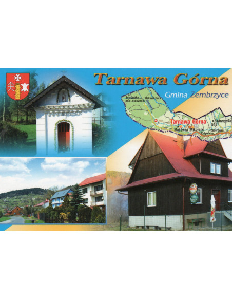 Pocztówka Tarnawa Górna Gmina Zembrzyce