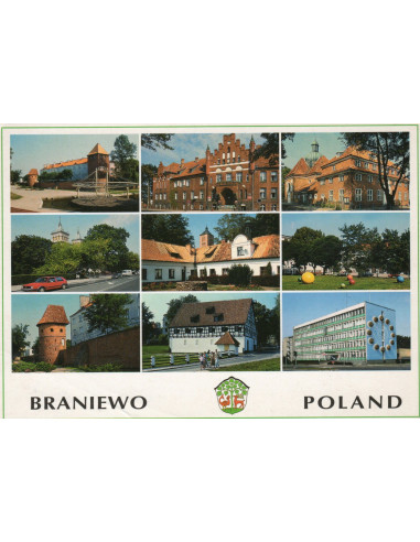 Pocztówka Braniewo miasto