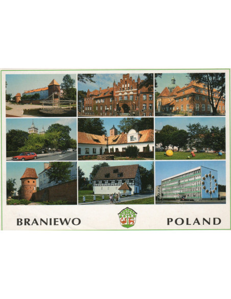 Pocztówka Braniewo miasto