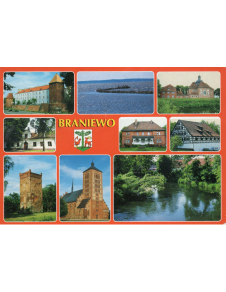 Pocztówka Braniewo miasto