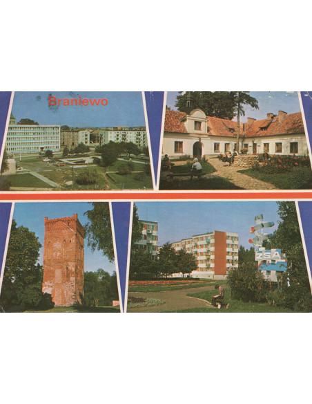 Pocztówka Braniewo miasto