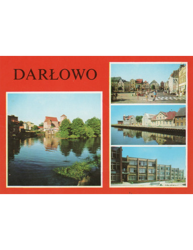 Pocztówka Darłowo miasto