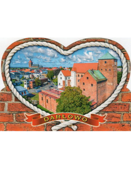 Pocztówka Darłowo miasto