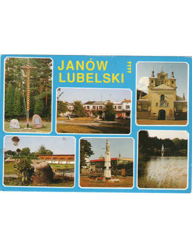 Pocztówka Janów Lubelski