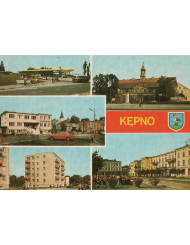 Pocztówka Kępno miasto