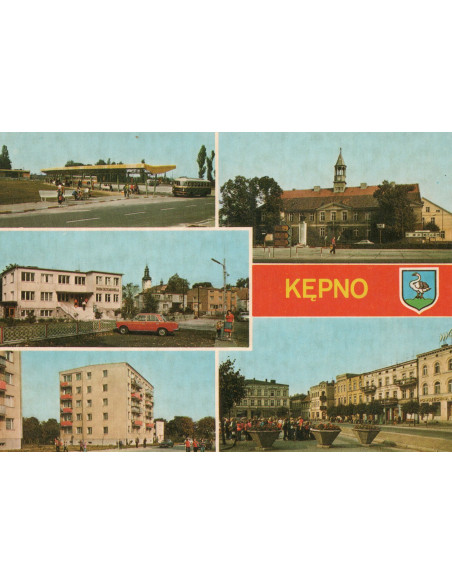 Pocztówka Kępno miasto
