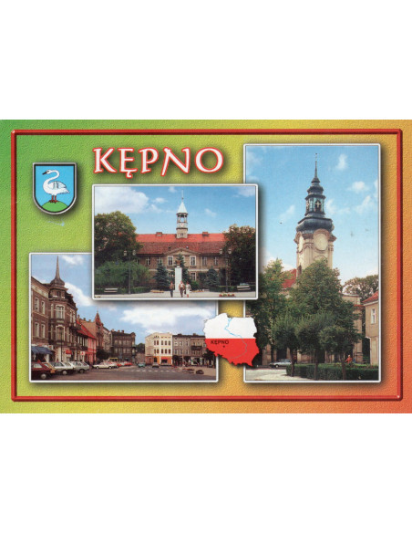 Pocztówka Kępno miasto