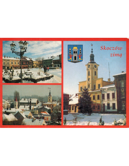 Pocztówka Skoczów miasto