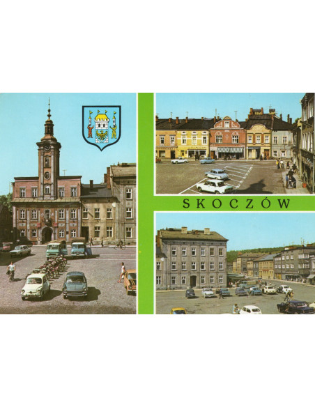 Pocztówka Skoczów miasto