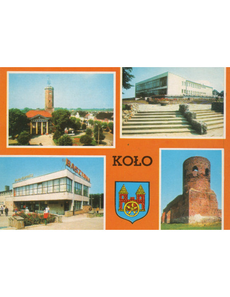 Pocztówka Koło miasto