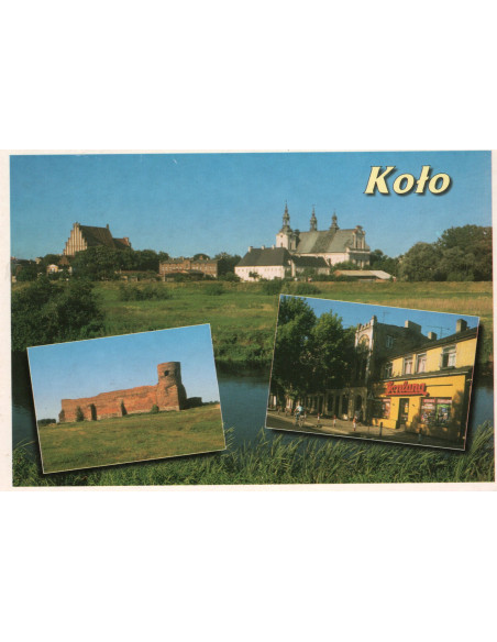 Pocztówka Koło miasto