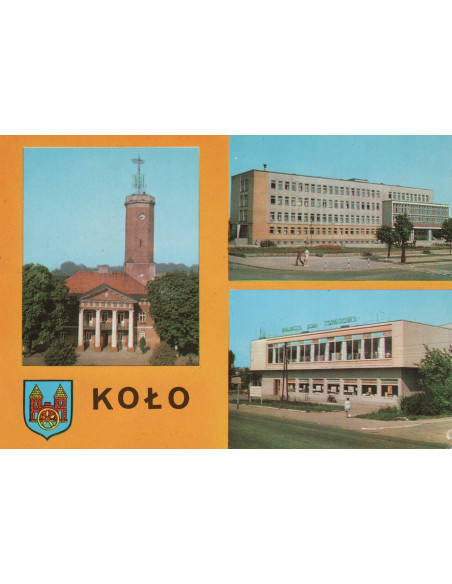 Pocztówka Koło miasto