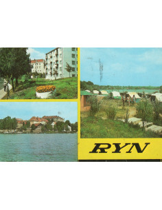 Pocztówka Ryn miasto