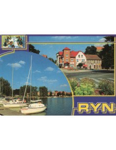 Pocztówka Ryn miasto