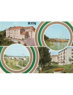Pocztówka Ryn miasto