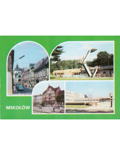 Pocztówka Mikołów miasto