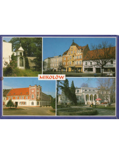 Pocztówka Mikołów miasto