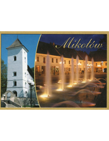 Pocztówka Mikołów miasto