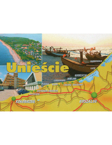 Pocztówka Unieście Mielno