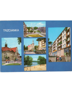 Pocztówka Trzcianka miasto