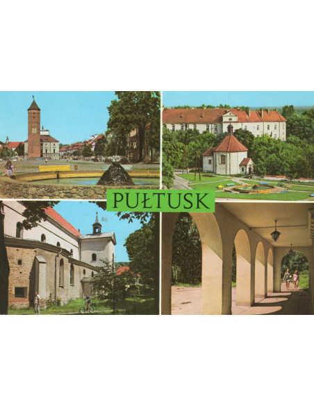 Pocztówka Pułtusk miasto