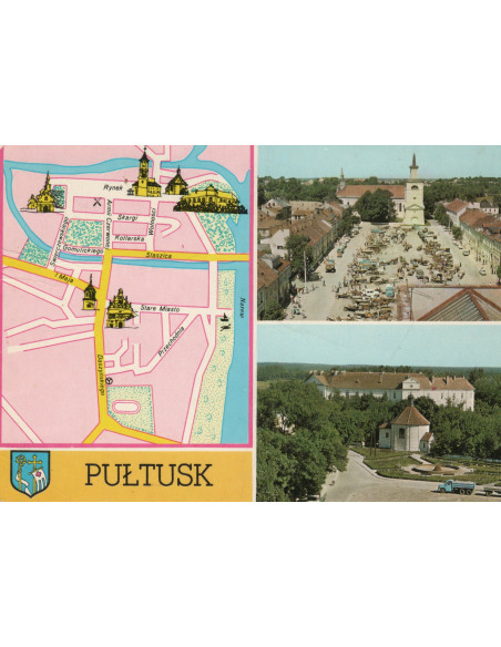 Pocztówka Pułtusk miasto