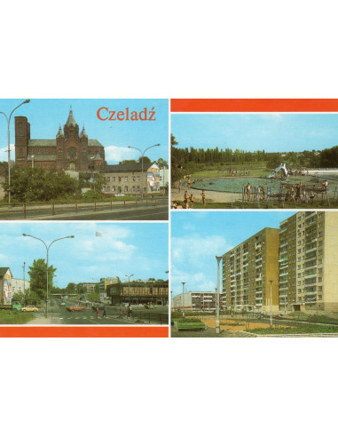 Pocztówka Czeladź miasto