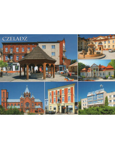Pocztówka Czeladź miasto