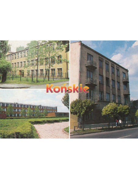 Pocztówka Końskie miasto