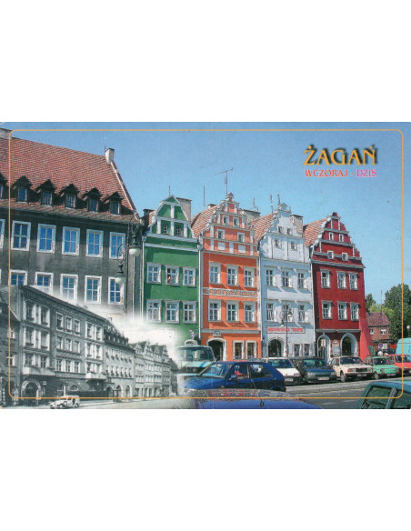 Pocztówka Żagań miasto