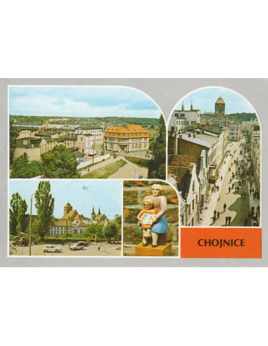 Pocztówka Chojnice miasto