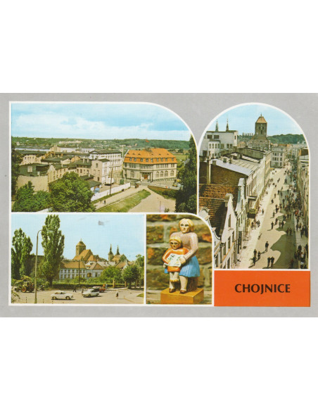 Pocztówka Chojnice miasto