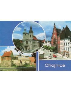 Pocztówka Chojnice miasto