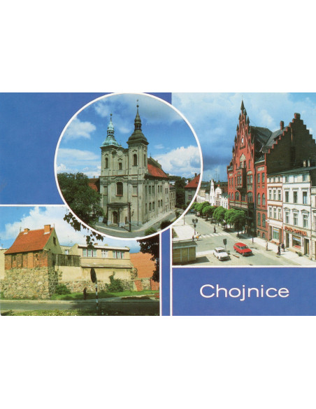 Pocztówka Chojnice miasto
