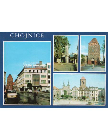 Pocztówka Chojnice miasto