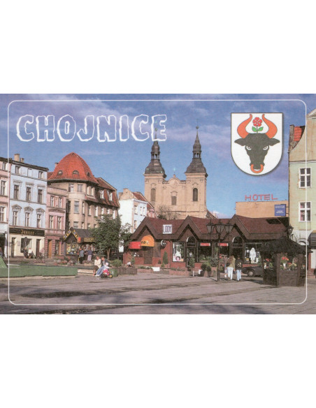 Pocztówka Chojnice miasto