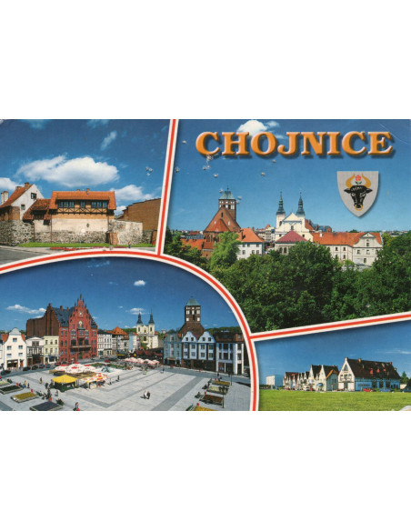 Pocztówka Chojnice miasto
